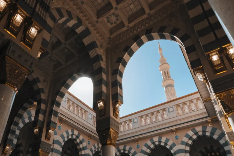 inside masjid an nabi medinah